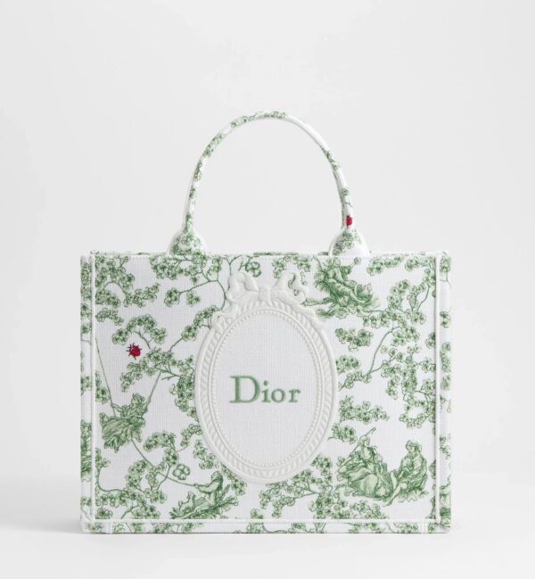 Medium Dior Book Tote With Strap